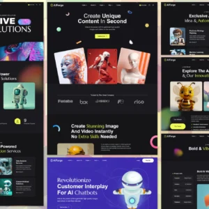 Multipurpose AI SAAS Startup HTML Templa